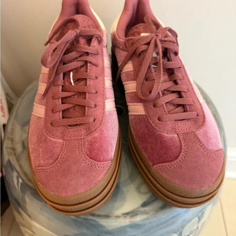 Adidas Gazelle Women's Sneakers - Pink and Brown - Picture 5 of 5